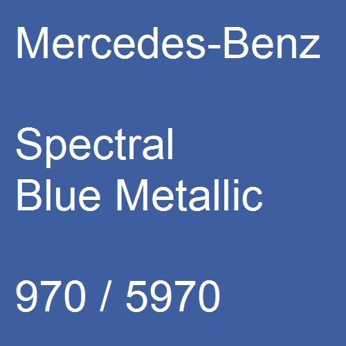 Mercedes-Benz, Spectral Blue Metallic, 970 / 5970.